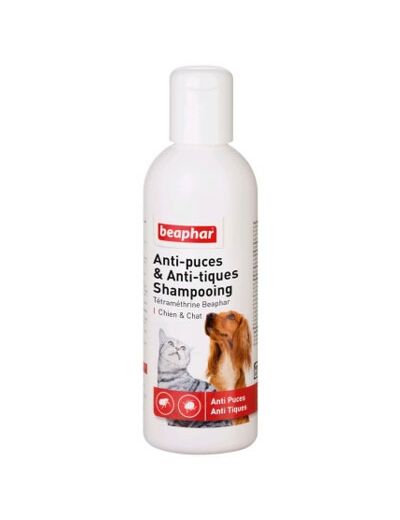 Shampooing antiparasitaire à la Tétraméthrine - 200ml