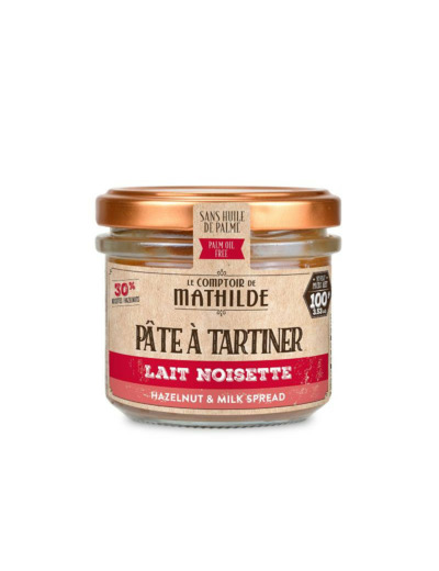 Pâte à Tartiner Lait Noisettes