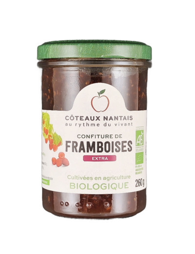 Confiture de Framboise 260g Bio