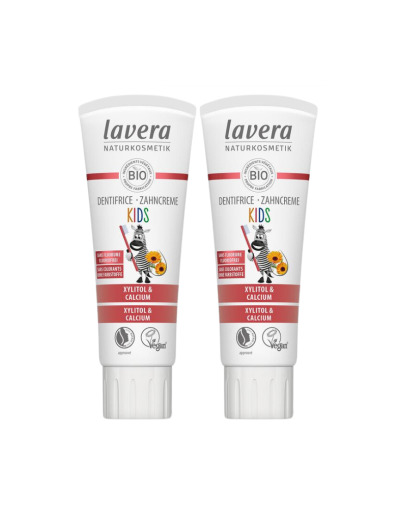 Lot de 2 dentifrice kids calendula calcium 2 x 75ml