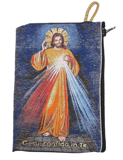 Etuis à Chapelet 7x10cm - CHRIST MISERICORDIEUX