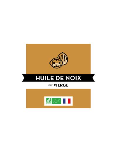 Huile de Noix Vierge - Jean Bouteille - Bio