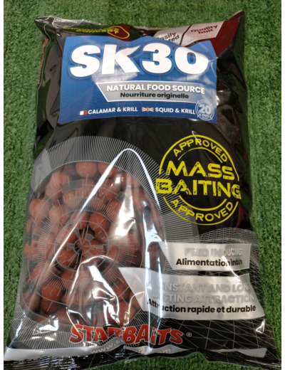 boilie  mass baiting sk 30 3kg