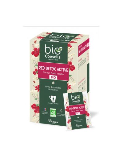 Infusion Red Détox Active Bio 20 sachets