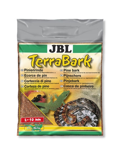 Substrat de sol TerraBark pour terrarium tropical - 3 tailles