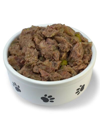 Agneau et Poulet aux petits pois et huile de Saumon, pour chien adulte - 400g