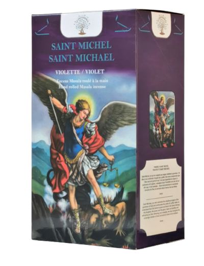 1 étui de 12 bâtons d'Encens - St Michel - Violette