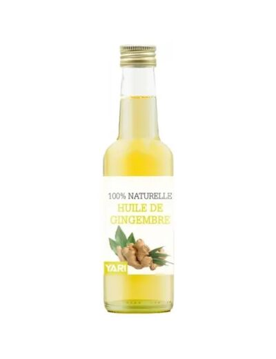 Huile de Gingembre 100% naturelle – YARI 250ml*