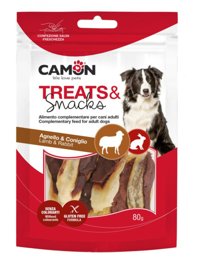 Oreilles de lapin avec agneau - 80g