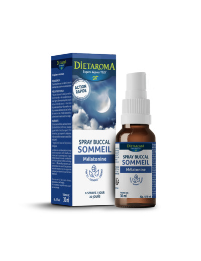 Spray buccal sommeil à la mélatonine-30ml-Dietaroma