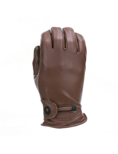 Gants en cuir LongHorn marron : chaleur hivernale et grip outdoor assurés