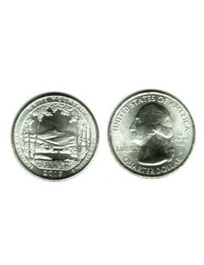 AMERIQUE (U.S.A) 1/4 DOLLAR 2013 P WHITE MOUNTAIN SUP-