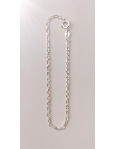 Bracelet en Argent 925 - TORSADE