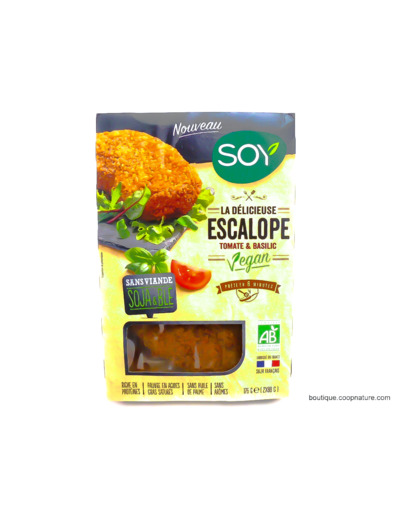 Escalopes Vegan Tomate Basilic Bio 176g