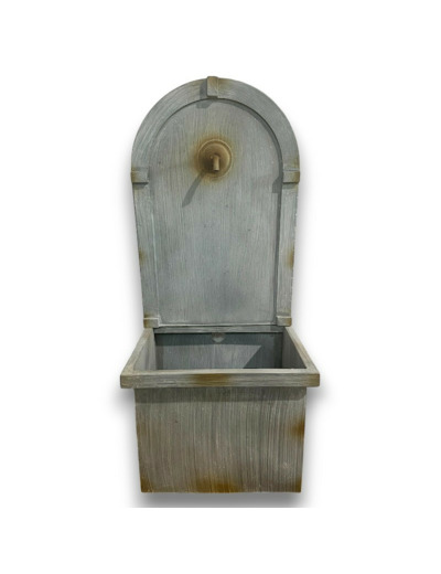 Fontaine murale jardin 40x32x90cm