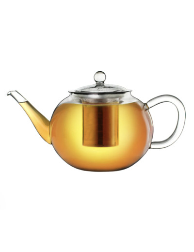 Théière et infuseur en verre 1,2l