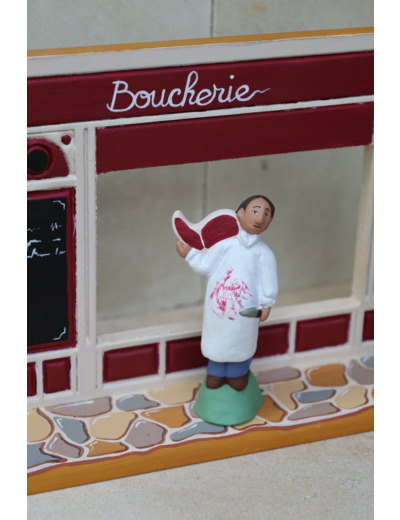 le boucher (vendu sans le décor)