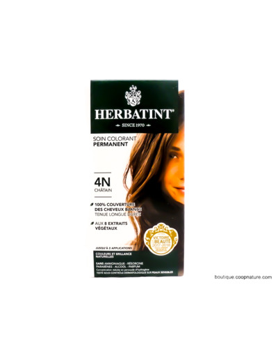 Soin Colorant Permanent 4N Châtain 150ml