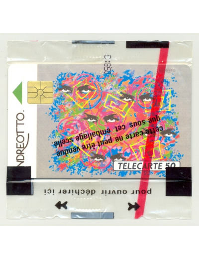 TELECARTE NSB 50 UNITE 04/91 AFT DIGITAL ART 2 ANDREOTTO EN42