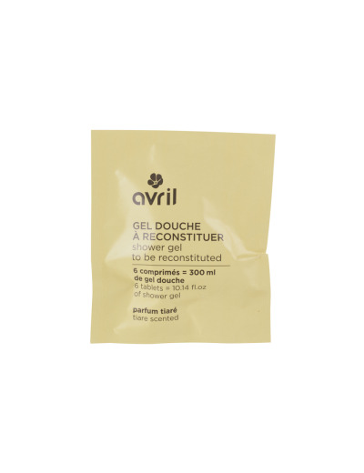 Gel douche à reconstituer parfum Tiaré (recharge)