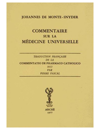 Commentaire sur la médecine universelle