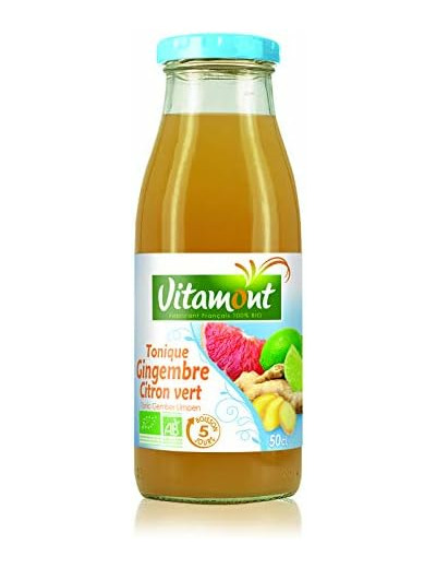 JUS TONIQUE GINGEMBRE CITRON VERT 50CL VITAMONT