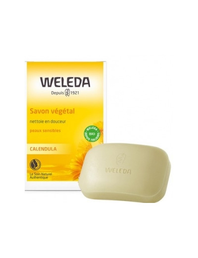 Savon végétal au calendula peau sensible 100g