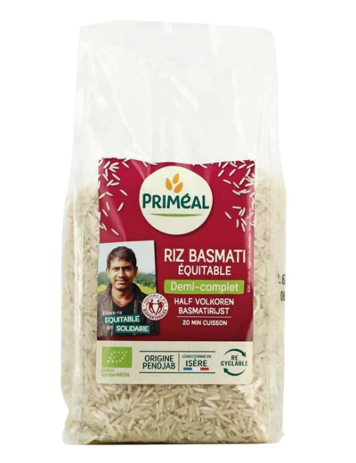 Riz Basmati demi-complet bio-500g-Priméal