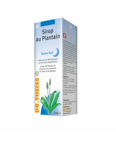 Sirop au Plantain-Bonne Nuit-100ml-Dr.Theiss