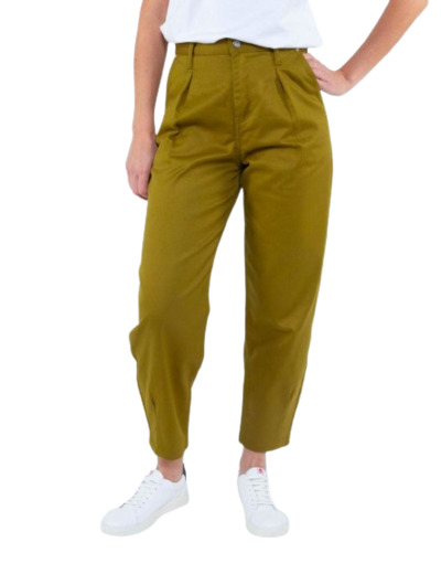 Jeans Ballon 1083 218H Vert Olive