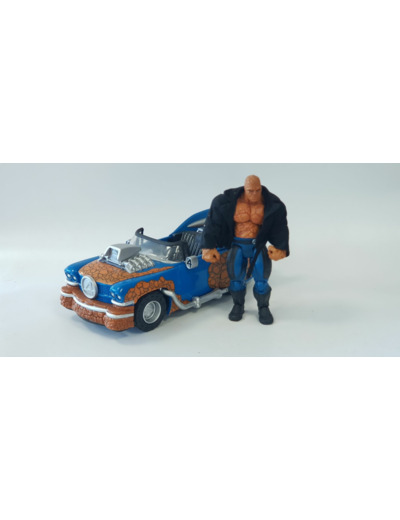 FIGURINE LA CHOSE ET SON VEHICULE LES 4 FANTASTIQUES MARVEL 2005