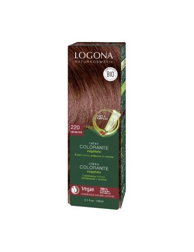 Crème colorante Lie de vin cheveux chatains 150ml