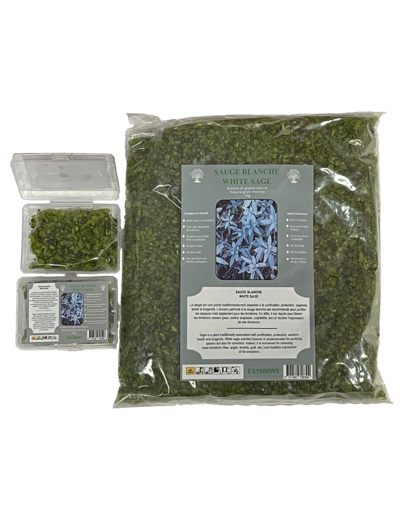 Encens en Grains Sauge Blanche - Sachet de 1 Kilo