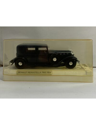 RENAULT REINASTELLA RM2 1934 AGE D'OR SOLIDO 1/43 BOITE D'ORIGINE