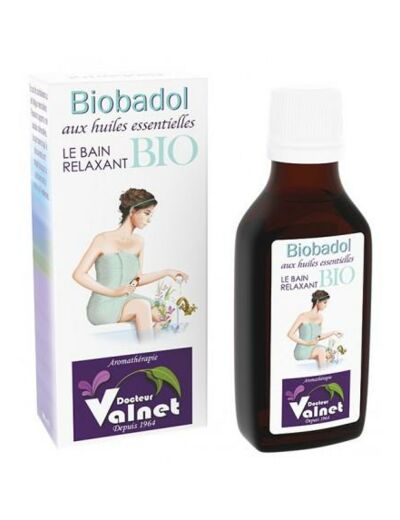 Biobadol Bio, le bain relaxant-100 ou 50ml-Dr.Valnet