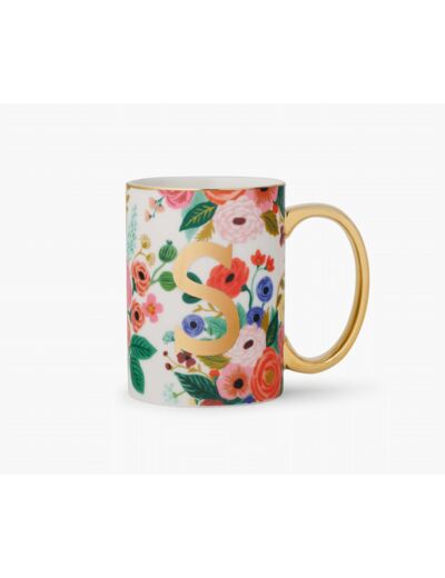 Mug Garden Party Lettres S - Rifle Paper Co