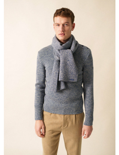 Echarpe en laine moulinée Bréauté SAINT JAMES 48N1W