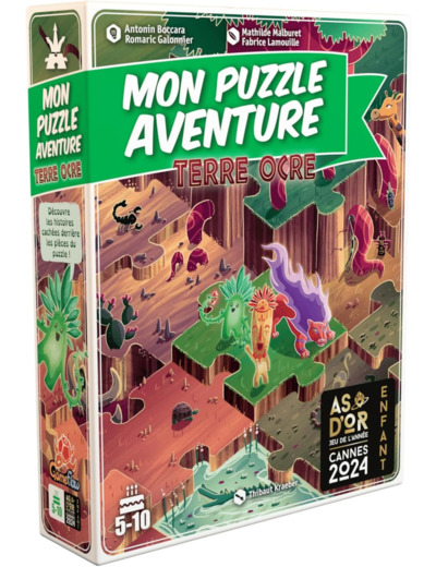 Mon puzzle aventure : Terre ocre