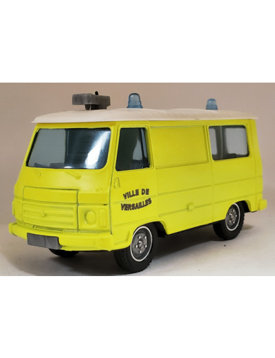 PEUGEOT J9 JAUNE FLUO VILLE DE VERSAILLES SOLIDO TONER GAM 1/50 AVEC BOITE