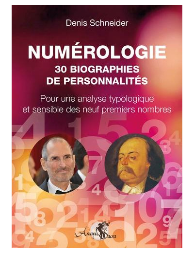 Numérologie - 30 biographies de personnalités - Pour une analyse typologique & sensible des neuf premiers nombres