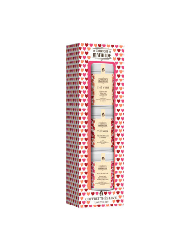 Coffret Love - Thés et Infusion - 3 x 25g