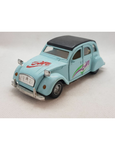 CITROEN 2CV SAFE 1/32 WELLY SANS BOITE