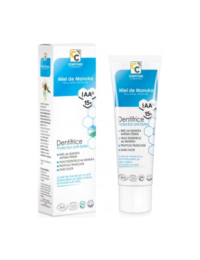 Dentifrice Anti Tartre Miel de Manuka IAA15 75ml