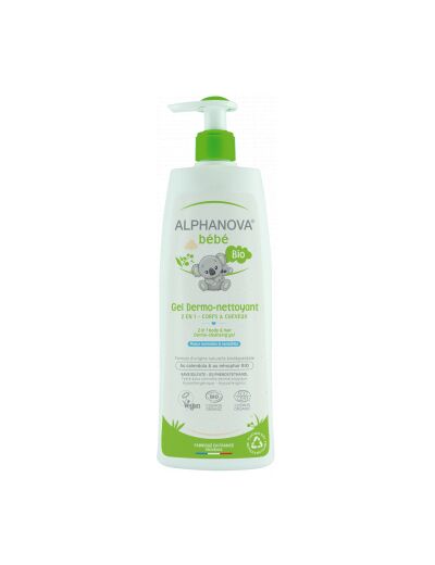 Dermo nettoyant cheveux et corps nénuphar camomille 500ml