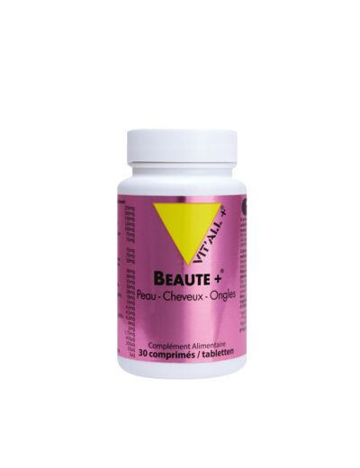 Beauté Plus-peau cheveux et ongles-30 comprimés-Vit'all+