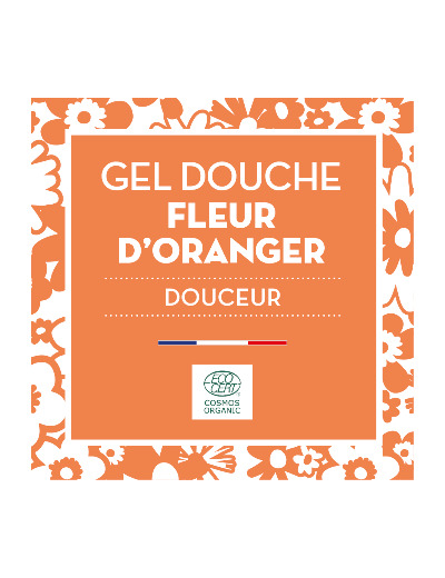 Gel Douche Fleur d'Oranger - Jean Bouteille - Nature & Progrès