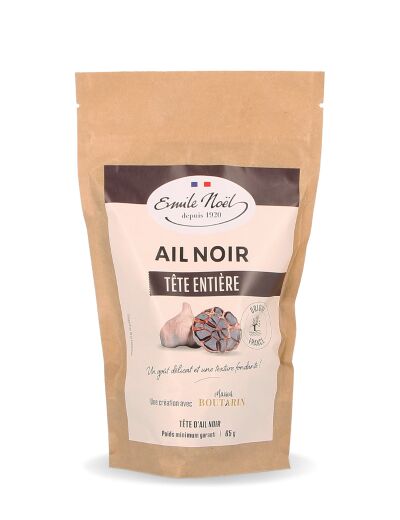 Ail Noir Bio tete entière-65g-Emile Noël