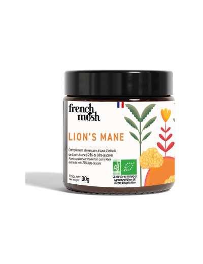 Poudre de Lion's Mane 30g