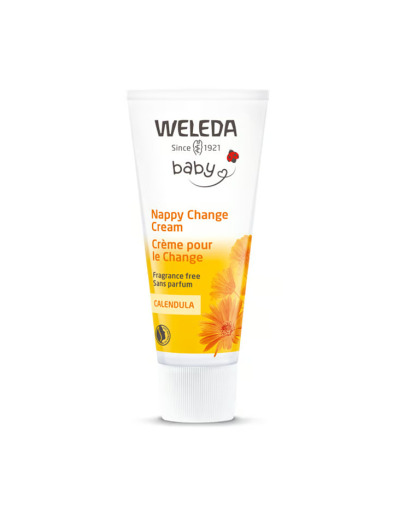 Crème pour le change bébé Calendula Sans parfum 75ml