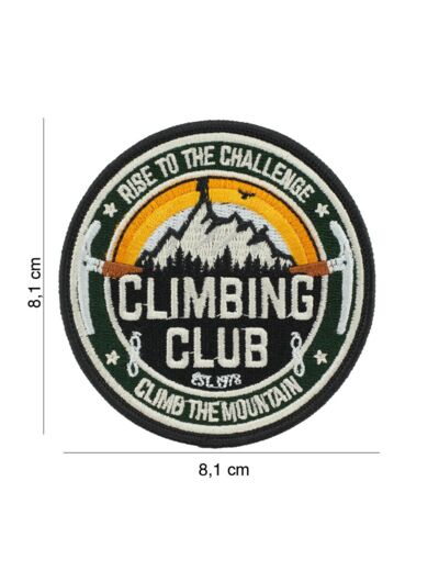 Patch tissu Climbing Club